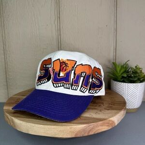 Vintage Phoenix Suns Drew Pearson Graffiti Twill SnapBack Hat Cap NBA Basketball